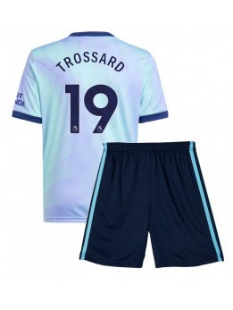 Arsenal Leandro Trossard #19 Replika Tredje Kläder Barn 2024-25 Kortärmad (+ byxor)
